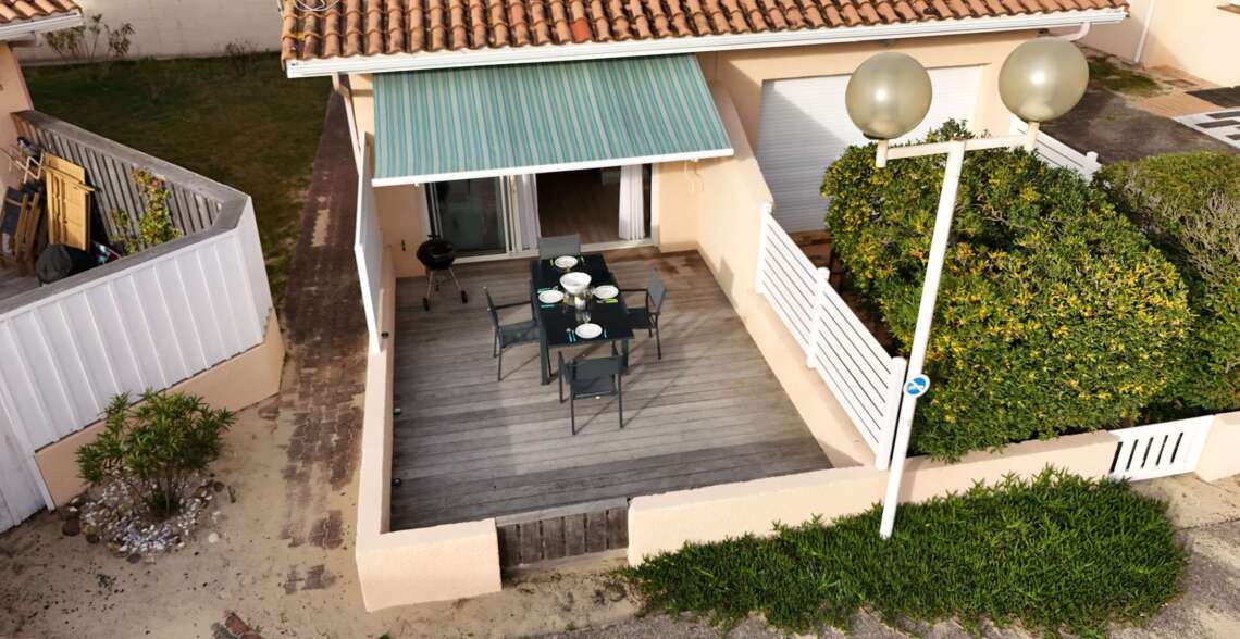 Logement paisible, situé à deux pas de l'Océan